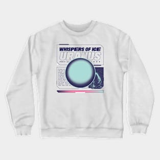 Planet Uranus Galaxy Space Universe Planets Crewneck Sweatshirt